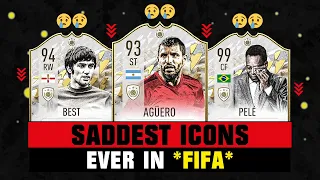 SADDEST ICONS in FIFA! 😔💔