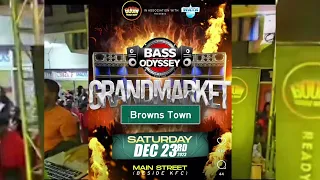 Bass Odyssey, Damion Delingy, Villy di Gunna & Steppa @ Browns Town, Grand Market 2023 Pt 1