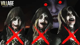 All Lady Dimitrescu's Reactions to Her Daughters Deaths - Resident Evil 8: Village