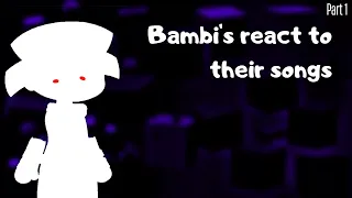 Bambis React to their songs || PART 1 || Random_Me