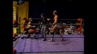 Scott Hall vs. Carl Fergie IN RING DEBUT CWA Memphis 08/22/1987
