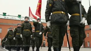 Преображенский полк - гордость России. Они открывают  парады Победы на Красной площади