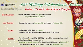 98th Holiday Celebration and Auction Stream (Enhanced)