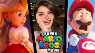 I CAN'T BELIEVE THEY SHOWED THIS??? | SUPER MARIO BROS MOVIE TRAILER REACTION