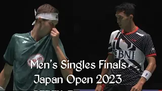 Badminton Men's Singles | Viktor Axelsen vs Jonatan Cristie | Japan Open 2023 | Finals