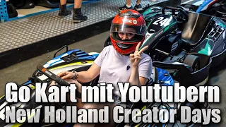 Go Kart fahren mit anderen YOUTUBERN - New Holland Creator Days in Leipzig