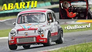 Fiat Abarth 1000 TCR by Harald Dietze - Abarth Track Day at Varano de' Melegari - Actions + Onboard!