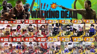 Unoffical LEGO THE WALKING DEAD MINIFIGURES SETS 16 BOXES  JX1003 1004 Unofficial lego lego videos