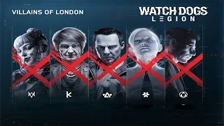 All Villains of London | All Bosses - Watch Dogs: Legion