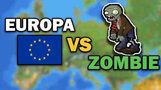 Czy EUROPA Przetrwa APOKALIPSE ZOMBIE? - Worldbox