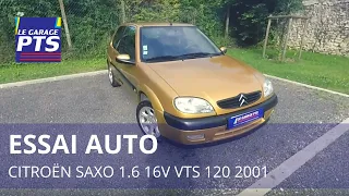 TEST - CITROËN SAXO VTS 1.6 16V 120 2001 - FRANCE