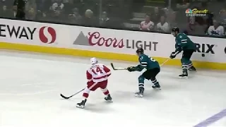 Joonas Donskoi scores off Kane's pass