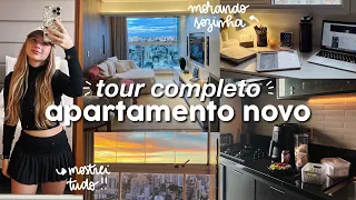 TOUR PELO MEU APARTAMENTO NOVO