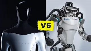 Tesla Bot vs Boston Dynamics Atlas! (Watch their reveals)