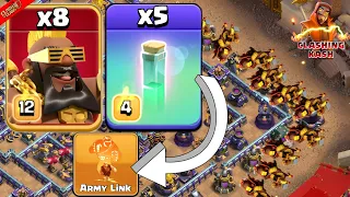 8 SUPER MINER TH15 ATTACK STRATEGY WITH LINK | TH15 LEGEND LEAGUE ATTACK STRATEGY