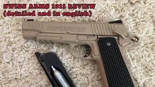 SWISS ARMS 1911 (review and shooting)