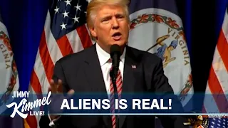 Trump Knows About Aliens and Hasn’t Said Anything?!