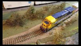 Ops Session at a Modern BNSF HO Scale Model Railroad May 2023
