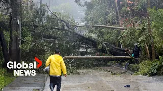 Typhoon Doksuri slams into China, leaving path of destruction as it continues to sweep through Asia