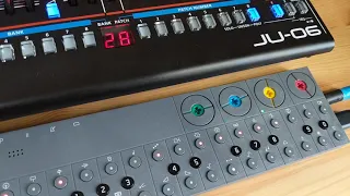 OP-Z Sending Program Change to JU-06