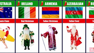 What Santa Claus Looks Like In Different Countries