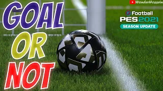 PES 2021 : Goal Or Not ? | GK's Super Reaction Stop Scoring