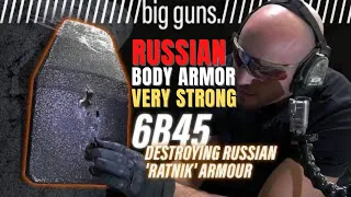 How's Strong Russian Body Armor "PROVED TEST"