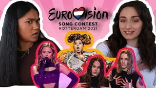 Canadians REACT to Eurovision 2021 (Finland, Russia, Greece, AND MORE)