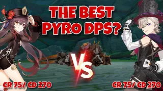 Hu Tao vs Lyney  Gameplay Comparisons & Damage Showcases! Is Hu Tao Still The Current Best Pyro DPS?