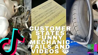 CUSTOMER STATES Mechanic Fails, Crazy & Funny TikTok Compilation - Part 6 - 2021!