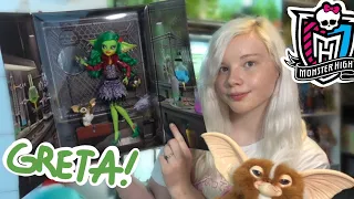 Monster High Skullector GRETA Gremilin DOLL UNBOXING & REVIEW