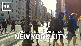 [4K] NEW YORK CITY - Walking Tour Manhattan, Lexington Avenue from 89th to 74th Street, NYC, Travel