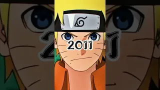 Evolution of Naruto Uzumaki