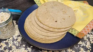 How to make Soft Oats Roti || Weight-loss Roti || Gluten Free  - Episode 2015