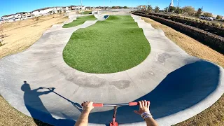 THE SKATEPARK RACE TRACK!