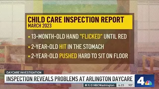 Arlington day care cited for failing to report alleged child abuse  | NBC4 Washington