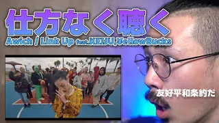 友達がおすすめしてきてうるさいので、仕方なくAwichの「Link Up feat. KEIJU,¥ellow Bucks」を聴く