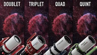 4 Telescopes Tested: Doublet vs. Triplet vs. Quadruplet vs Quintuplet