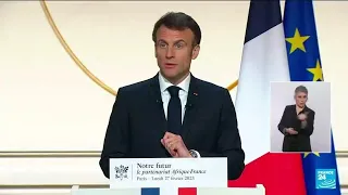 Replay: Emmanuel Macron outlines France's new strategy for Africa before four-nation trip