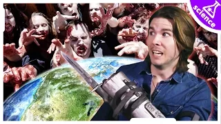 How Fast Will ZOMBIES Take Over The World? (Because Science w/ Kyle Hill)