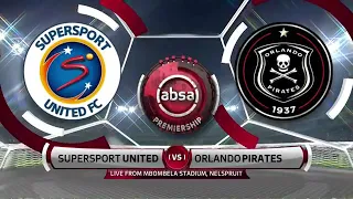 Absa premiership 2019/20 Supersport utd v Orlando pirates - Highlights