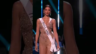 Preliminary Evening Gowns at the 72nd Edition MISS UNIVERSE