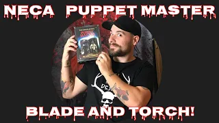 Neca Puppet Master...Blade And Torch Figure Review!