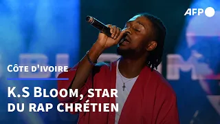 KS Bloom, star ivoirienne du rap chrétien | AFP
