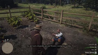 What happens if you don't BEAT Thomas Downes Red Dead Redemption 2