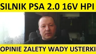 Silnik PSA 2.0 16V HPI EW10 opinie, recenzja, zalety, wady, usterki, spalanie, rozrząd, olej.