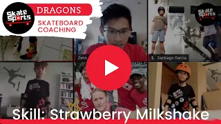 LIVE  Strawberry MilkShake     Skateboarding Class
