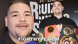 "WE ADDED SOME POWER...WE'LL BE READY" - ANDY RUIZ ARRIVAL FOR JOSHUA REMATCH IN SAUDI ARABIA