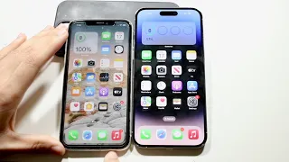 iPhone 14 Pro Max Vs iPhone XR Speed Comparison