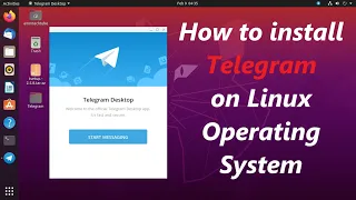 How to install Telegram on Linux Operating System